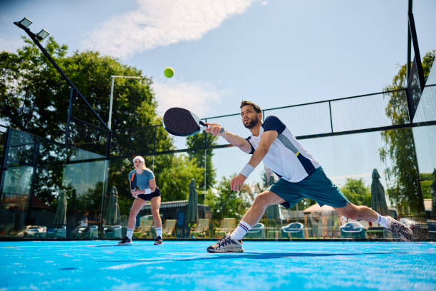 aménagement terrain de pickleball
